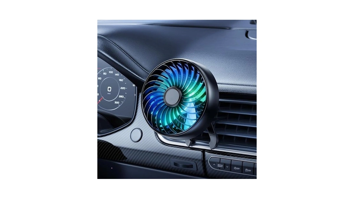 Amazon code: Scenein Usb Car Ven Fan With Colorful Li