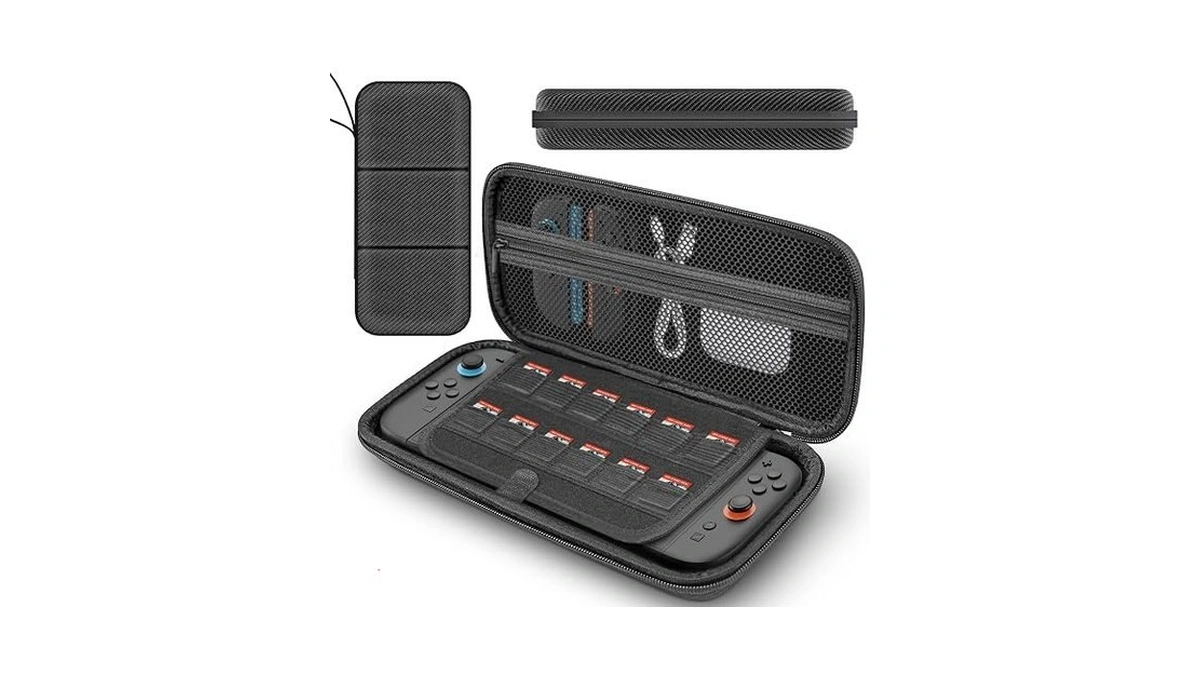 Quolumpia Carrying Case For 7.9-inch Nintendo Switch 2(2025),hard Shell/compact Yet