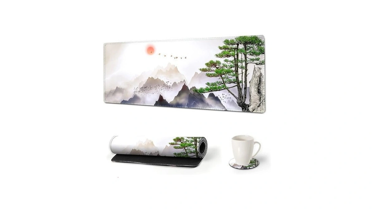 Aimsa Large Gaming Mouse Pad Extended Mouse Pad With Stitched