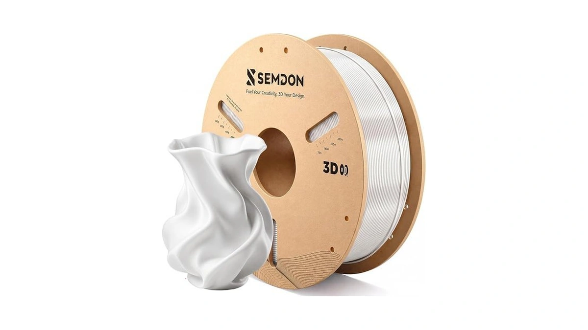 3d Printer Filament, Silk White Pla Filament 1.75mm 1kg Spool