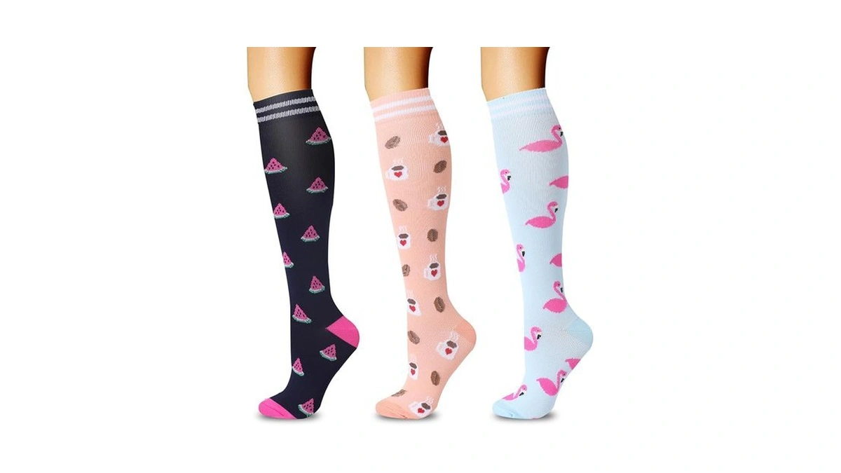 20-30mmhg Graduated Compression Socks For Men & Women – 3