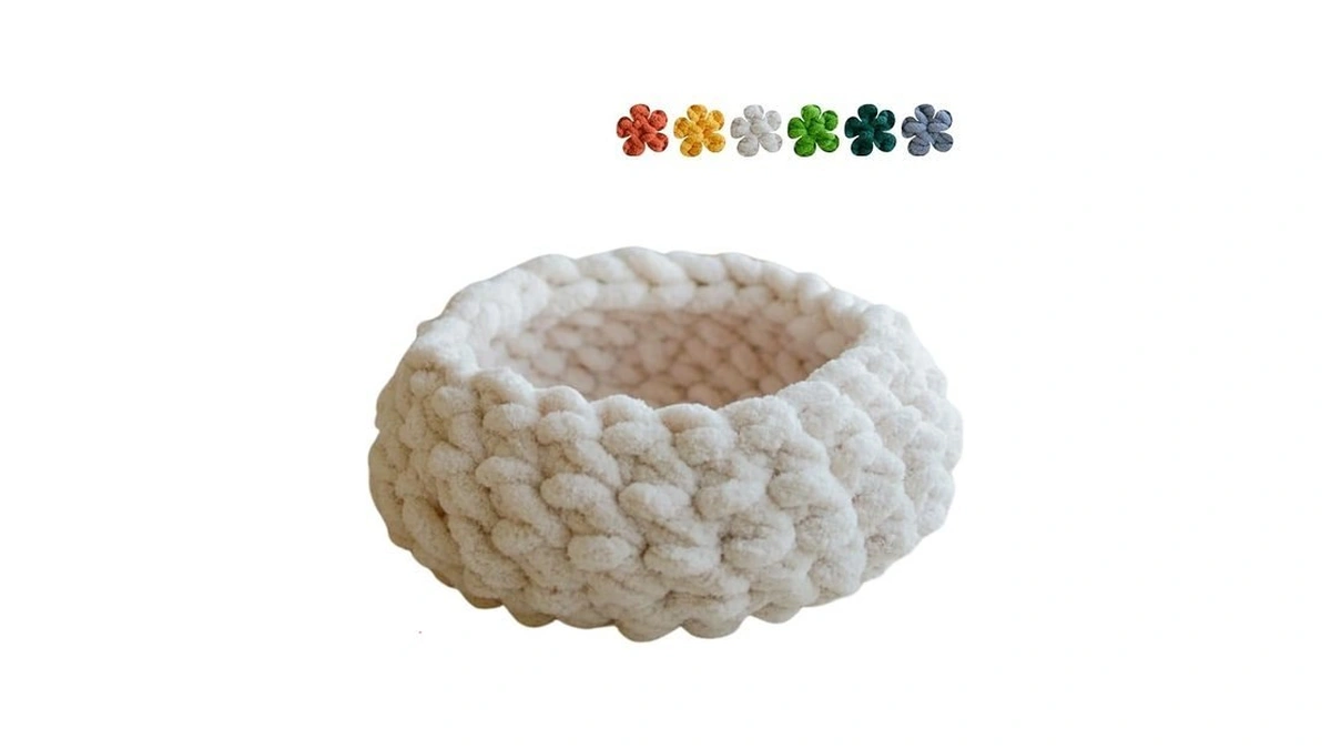 Urnat Cat Nest Bed - Premium Self Warming Handwoven Washable