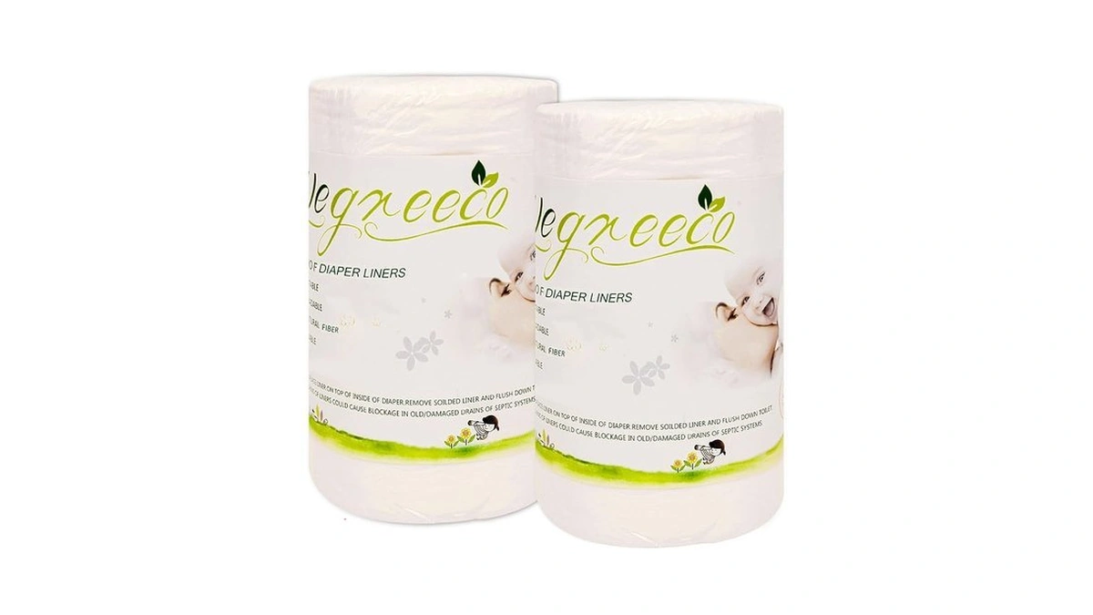 Wegreeco Unscented Diaper Liners - Fragance Free And Chlorine Free