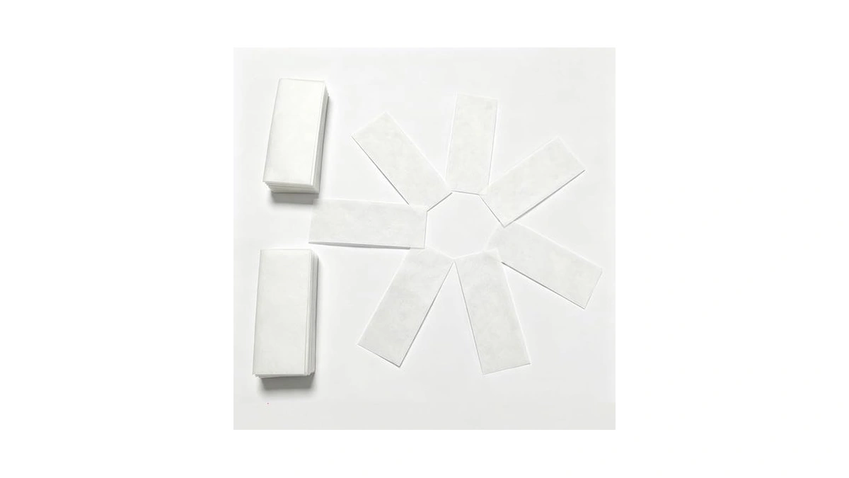 80 Piece Mini Small-non Woven Wax Strips (no Wax) For