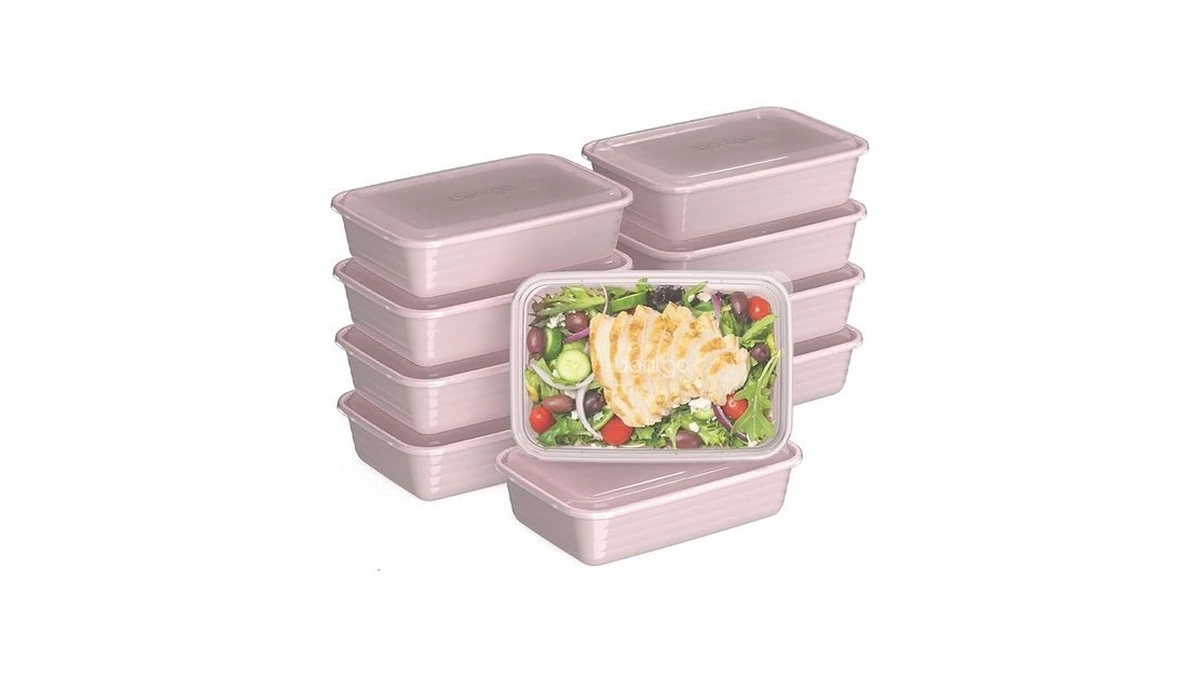 Bentgo Prep - 20-piece 1-compartment Reusable Meal Prep Containers With