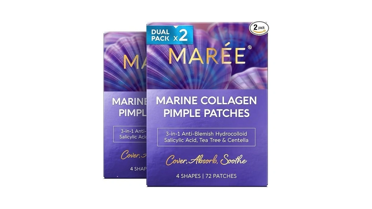 Maree Star Pimple Patches For Face 2 Pack - Hydrocolloid