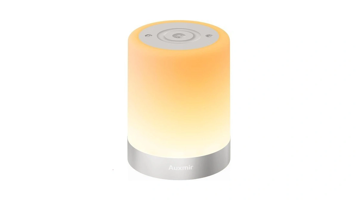 Auxmir Nursery Night Light For Baby, Rechargeable Touch Lamp For