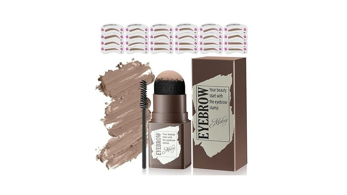 Light Brown Eyebrow Stamps