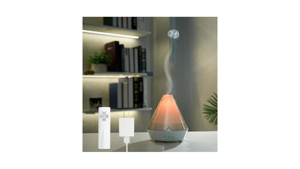 Achoice4u Volcano Aromatherapy Diffuser 180ml Essential Oil Diffuser Small Humidifier
