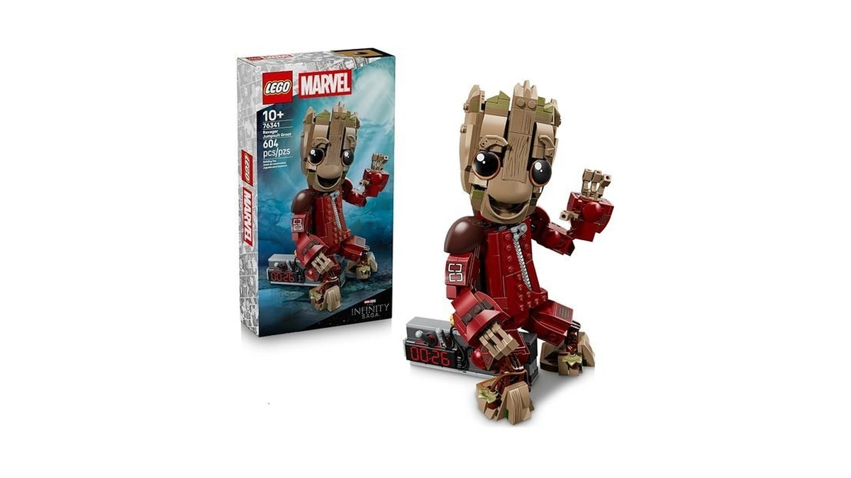 Lego Marvel Ravager Jumpsuit Groot Building Toy For Boys &