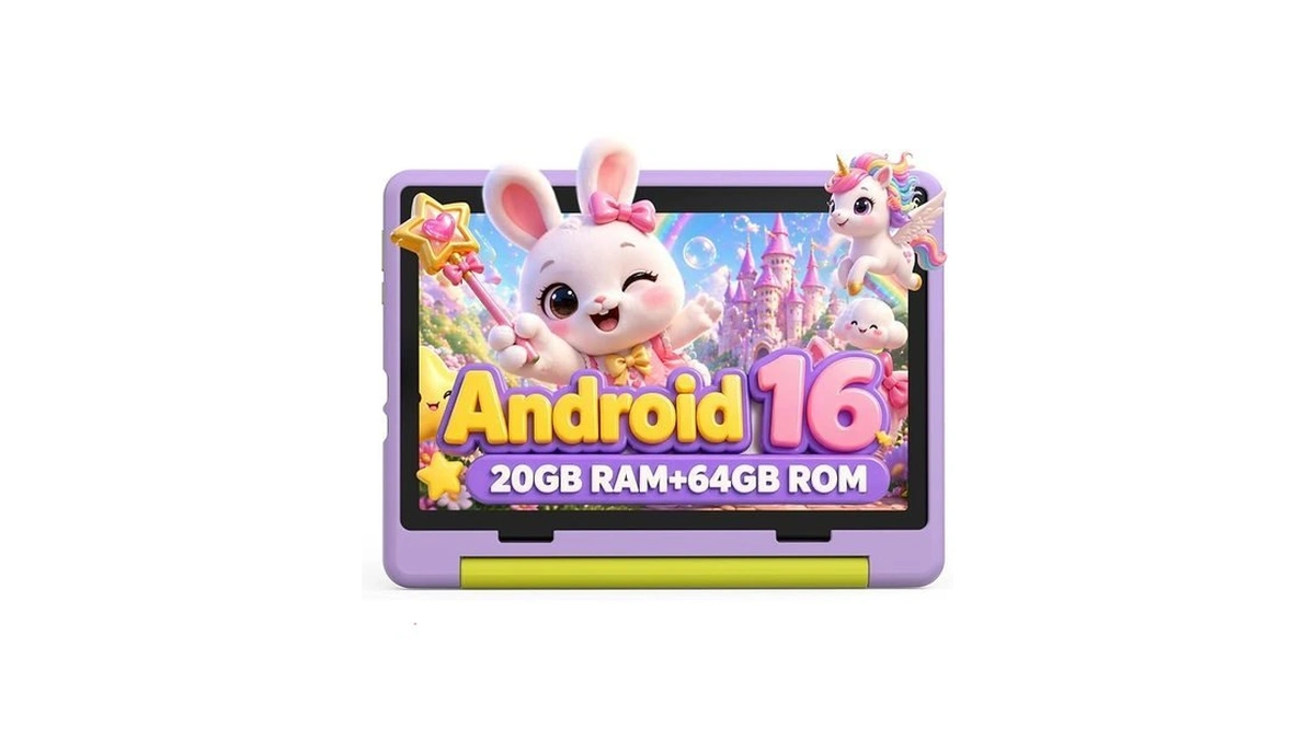 Urao Kids Tablet, Android 16 Tablet For Kids 10 Inch