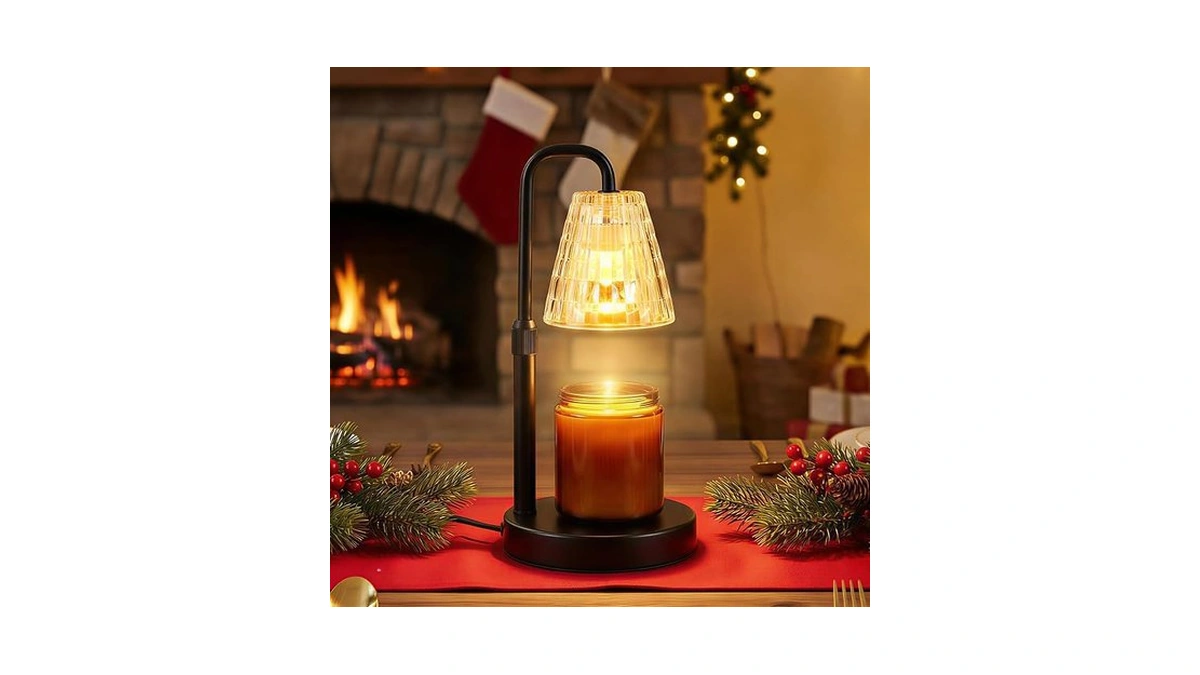 Glimra Candle Warmer Lamp With Timer,dimmable Candle Warmwr For Jar