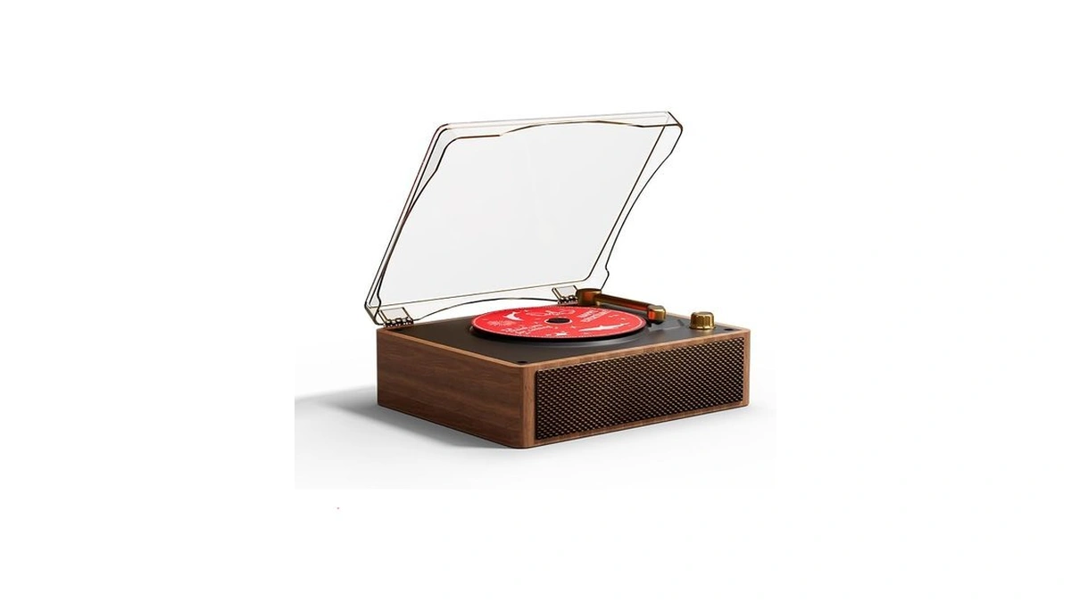 Yintiny All-in-one Cd Phonograph With Bluetooth 5.4, Hifi Sound Quality,
