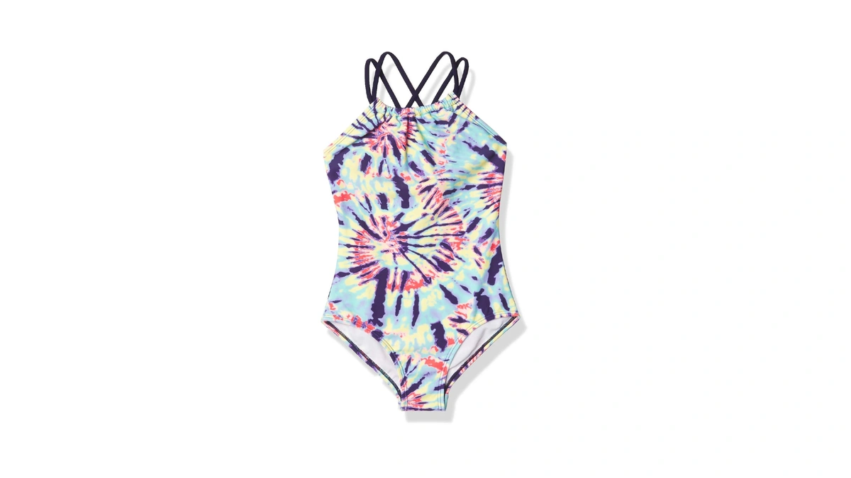 Kanu Surf Girls, Jasmine Beach Sport Halter One Piece Swimsuit,