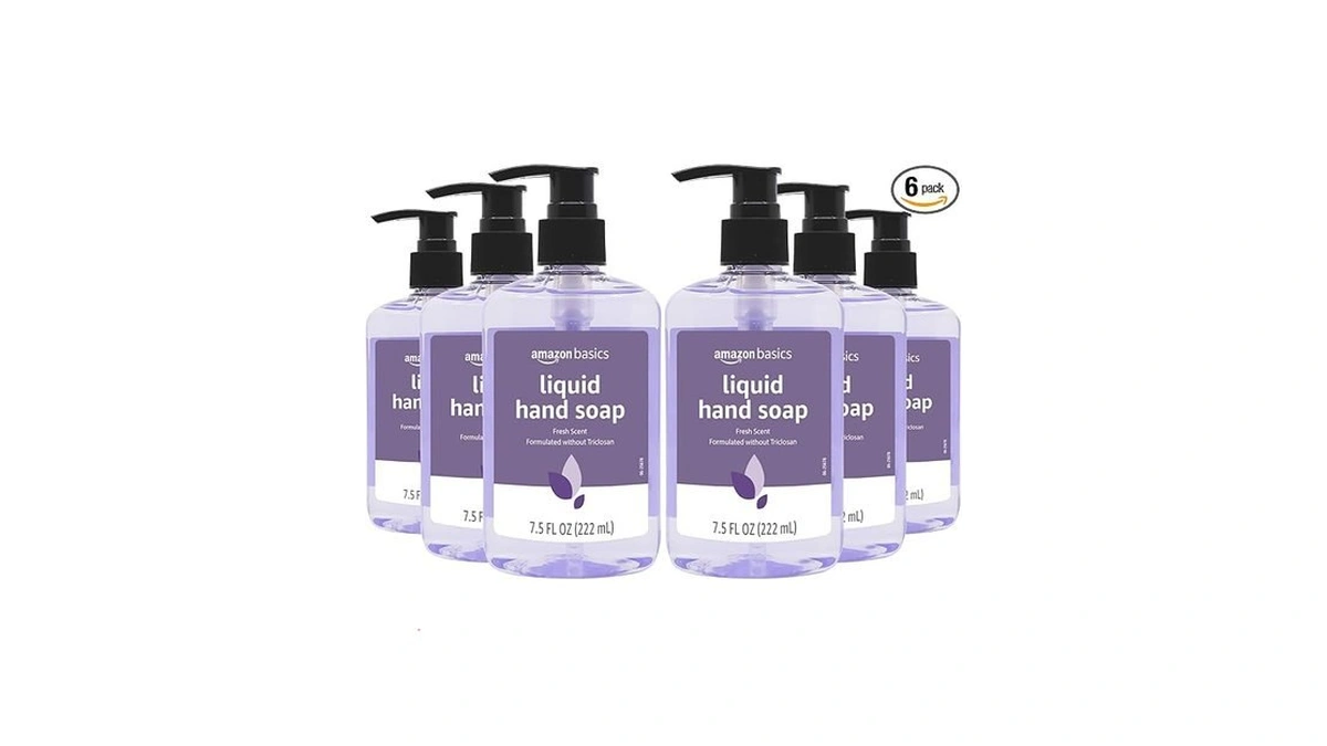Amazon Basics Original Fresh Liquid Hand Soap With Moisturizers, 7.5