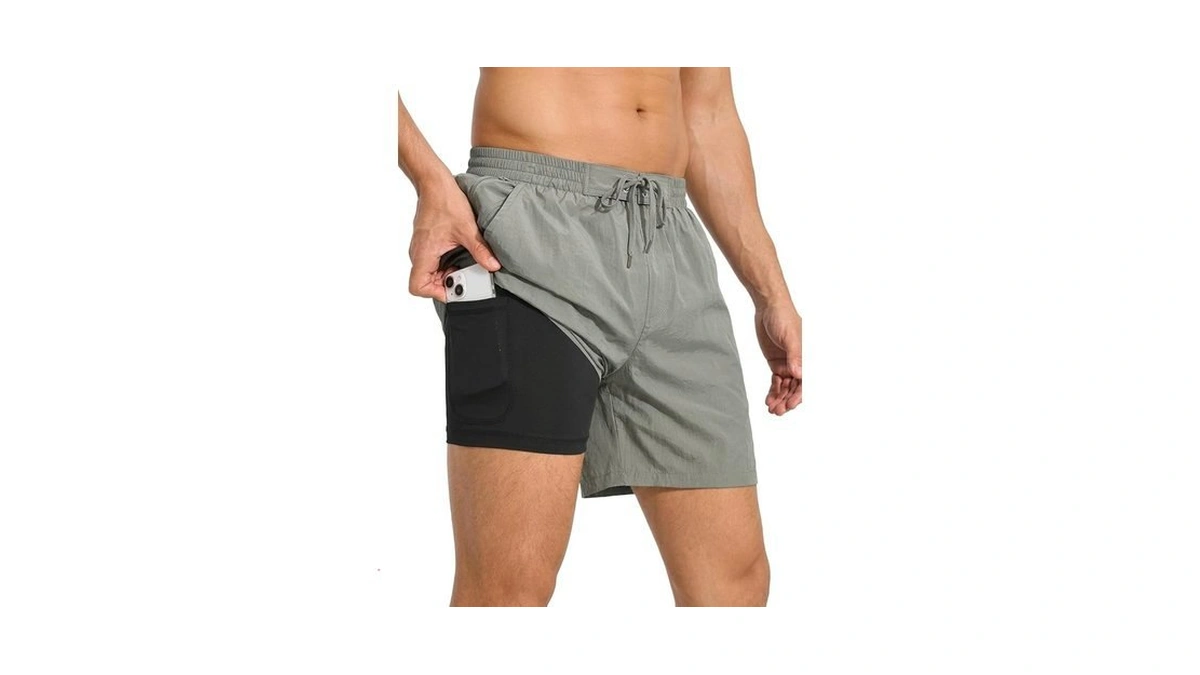 Incerun Mens Swim Trunks Swim Shorts Quick Dry Beach Shorts