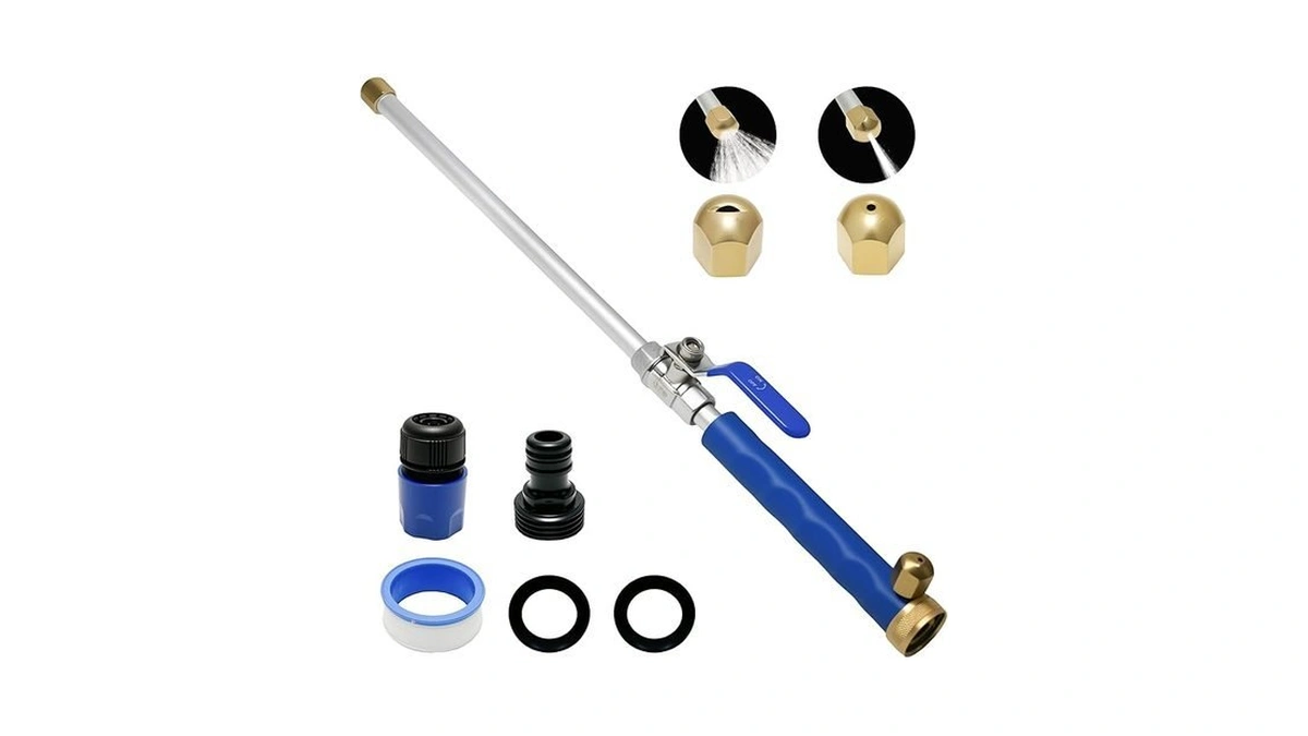 Jet Nozzle Power Washer For Garden Hose, Upgraded 2-in-1 High
