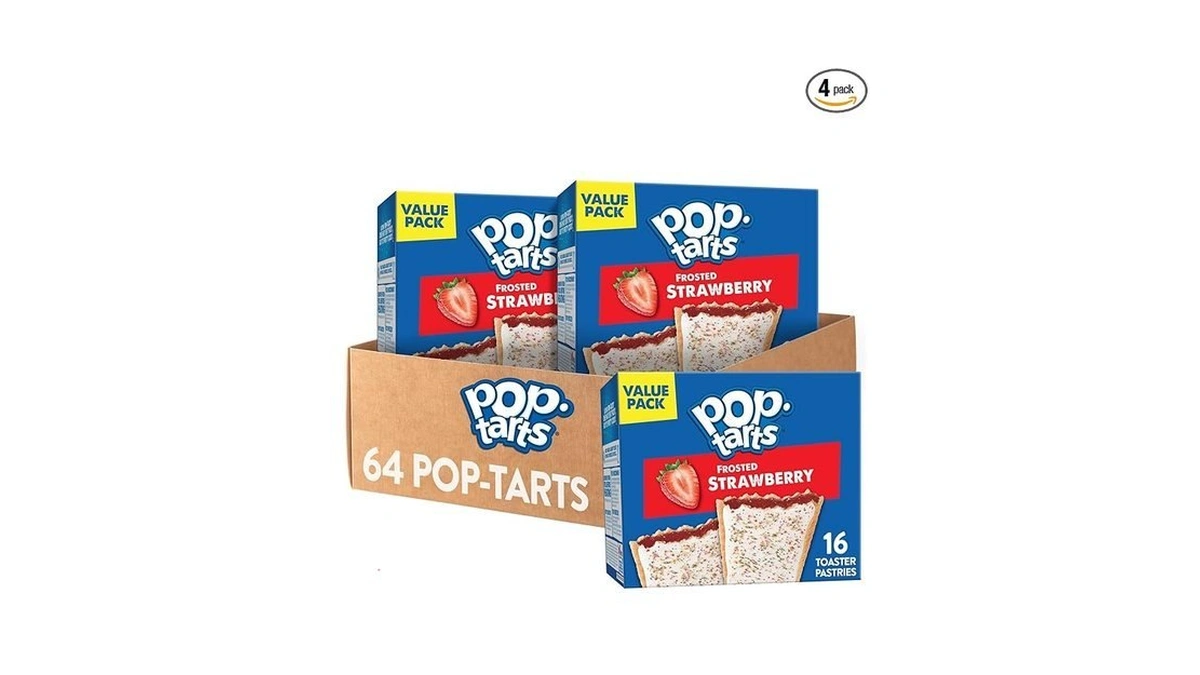 Pop-tarts Toaster Pastries, Breakfast Foods, Kids Snacks, Value Pack, Frosted