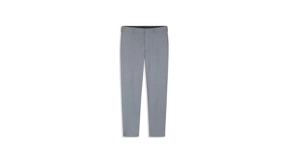 Van Heusen Men's Melange Soft Lux Straight Leg Pant, Monument