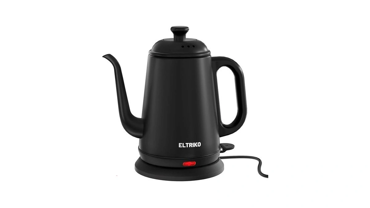Eltriko Gooseneck Electric Kettle, 1l Water Boiler, Pour Over Coffee
