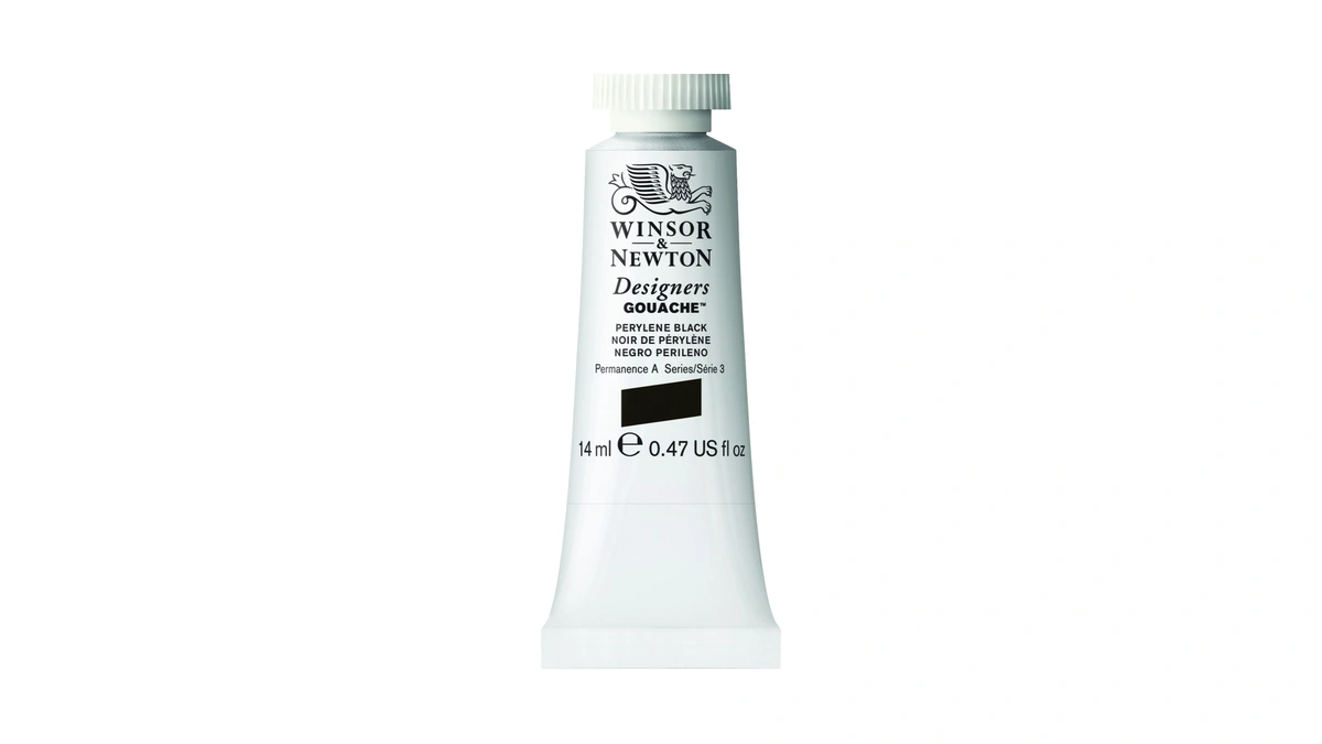 Winsor & Newton Designer's Gouache, 14 Ml (0.47oz) Tube, Perylene