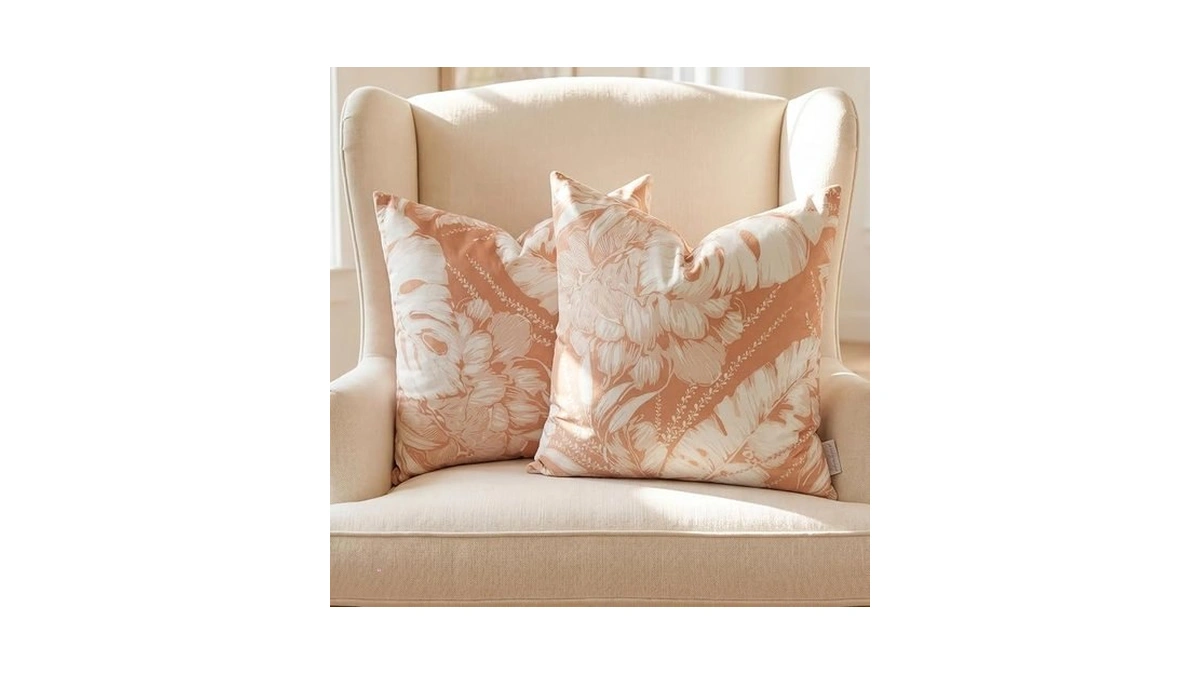 Eryogs Decorative Velvet Throw Pillow Covers 18x18 Inch Set Of