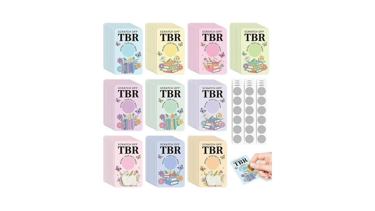 L1rabe Tbr Scratch Off Cards Set - Back To School