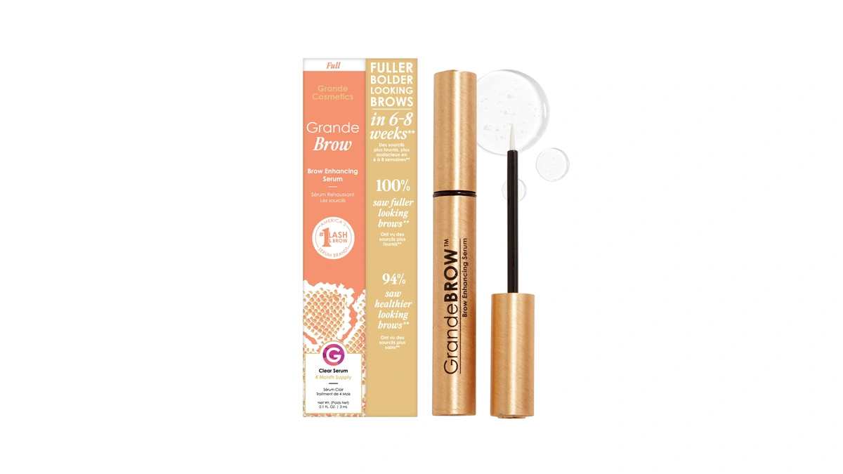 Grande Cosmetics Grandebrow Brow Enhancing Serum For Fuller, Bolder, Looking