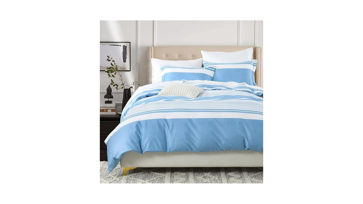 Bedduvit Striped Duvet Cover King Size - 100% Cotton King