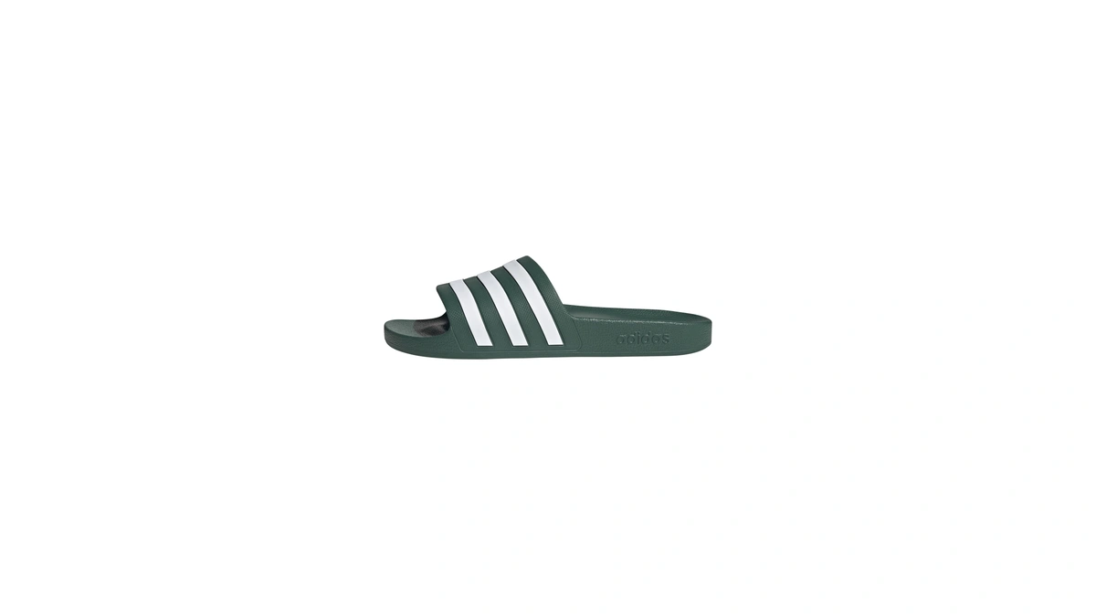 Adidas Unisex-adult Adilette Aqua, Collegiategreenwhitecollegiategreen, 13