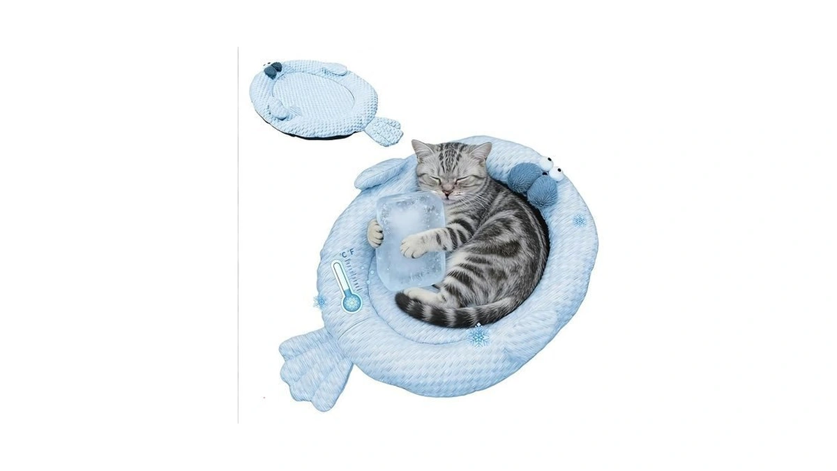 Urnat Cooling Bed Mat For Cat & Small Dog Up