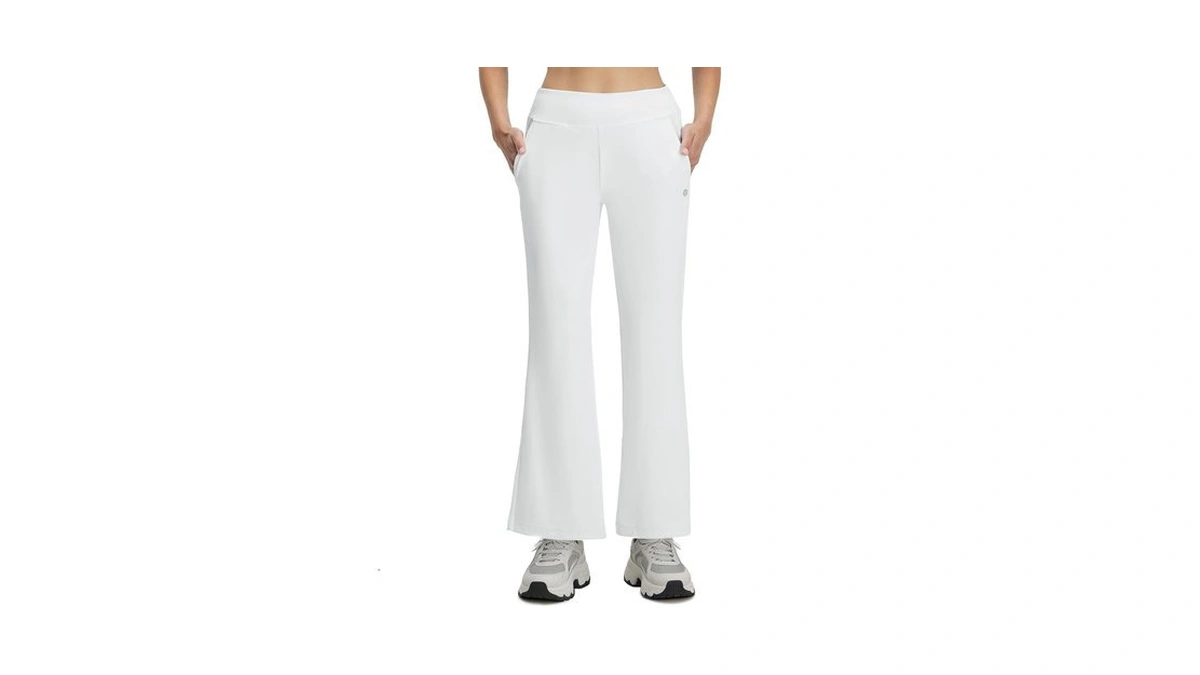 M Maelreg Women's Golf Pants Lightweight Stretchcy Flare Workout Casual
