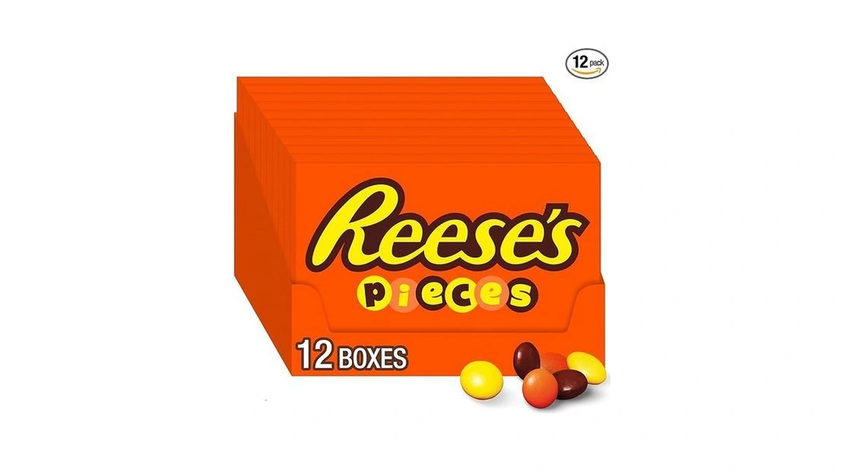 Reese's Pieces Peanut Butter In A Crunchy Shell, Candy Boxes,