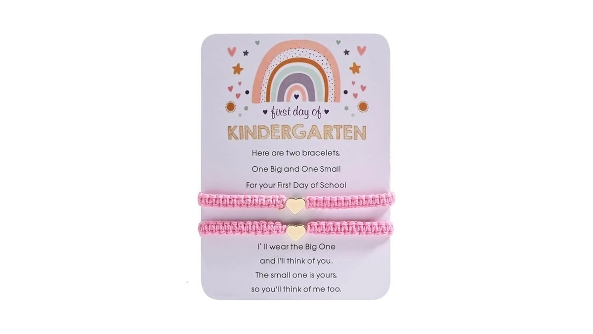 Gracayfr Mommy And Me First Day Of Kindergarten Bracelet 1st