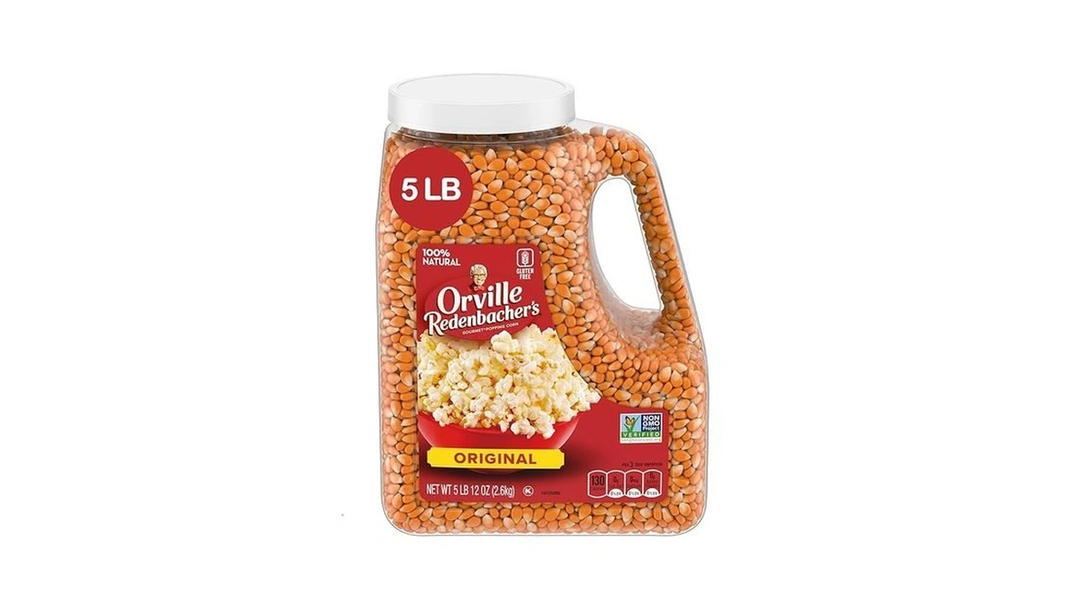 Orville Redenbacher's Gourmet Popcorn Kernels, Original Yellow, 4g Fiber Per