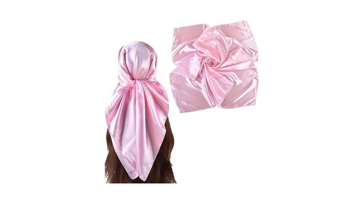 Eiysee 35 Inches Silk Head Scarf-satin Hair Scarves Silk Bandana