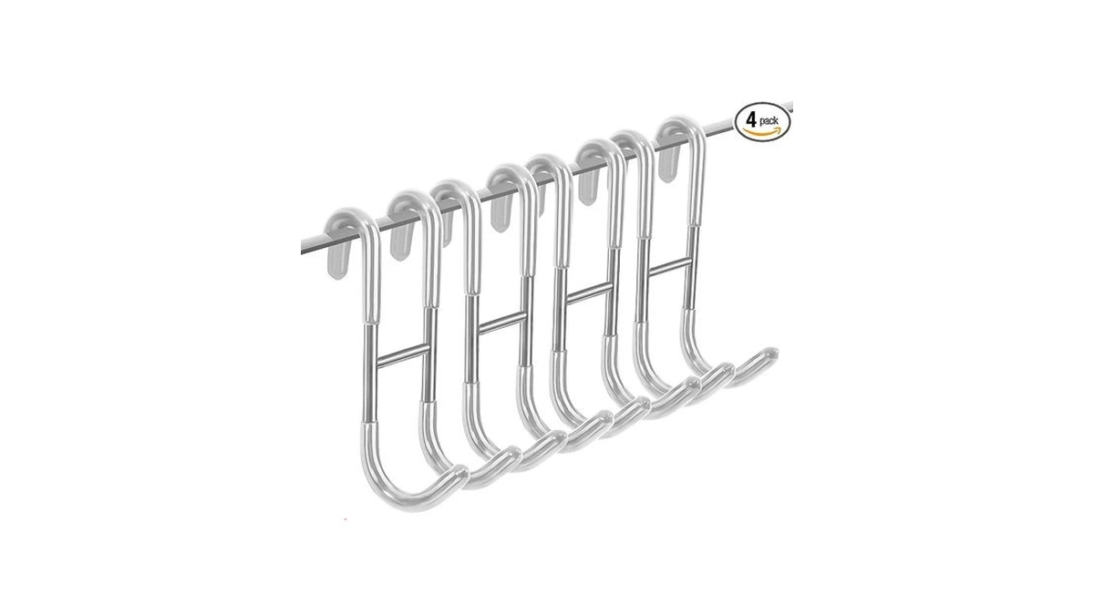 Richmirth Over Shower Door Hooks For Towels – Rustproof Stainless