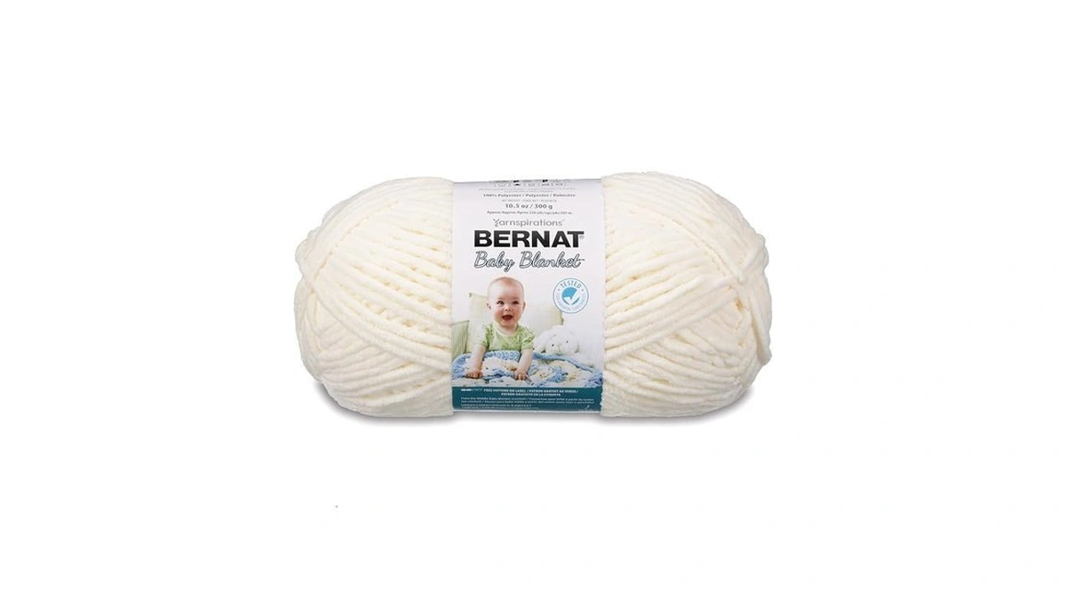 Bernat Baby Blanket Bb Vanilla Yarn - 1 Pack Of