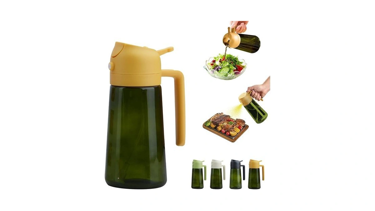 Wpwwpw 2 In 1 Oil Dispenser And Oil Sprayer, 16
