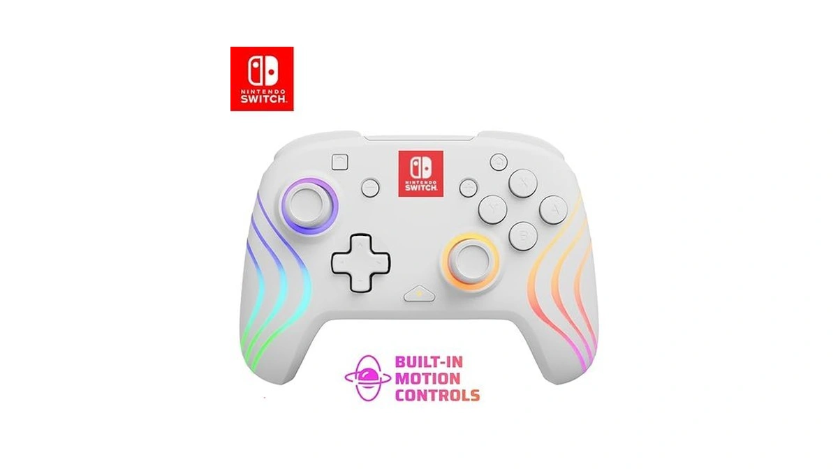 Pdp Afterglow Wave Wireless Rgb Gaming Controller For Nintendo Switch