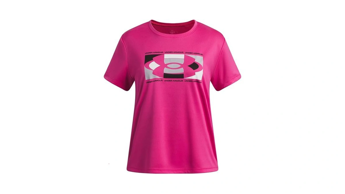 Under Armour Girls' Tech Big Logo Short Sleeve T Shirt,