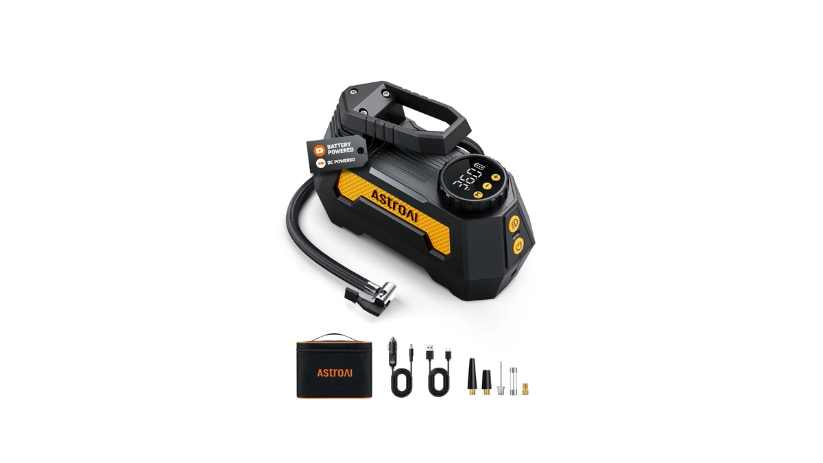 Astroai H2 Pro Cordless Tire Inflator Portable Air Compressor Tire