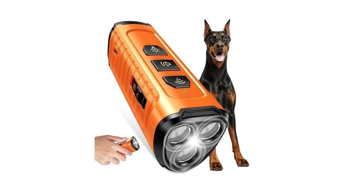 Cbersmg Dog Bark Deterrent Device 3x Anti Barking Device For