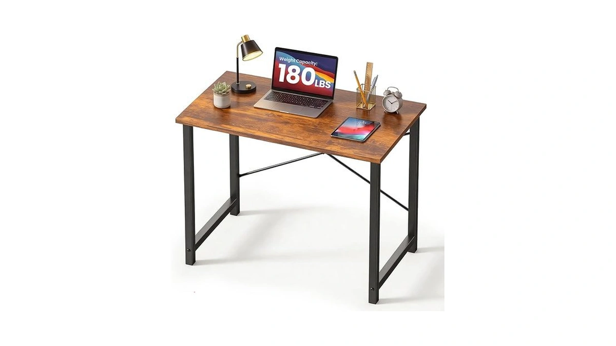 Dumos 32 Inch Small Computer Desk For Home Office, Modern