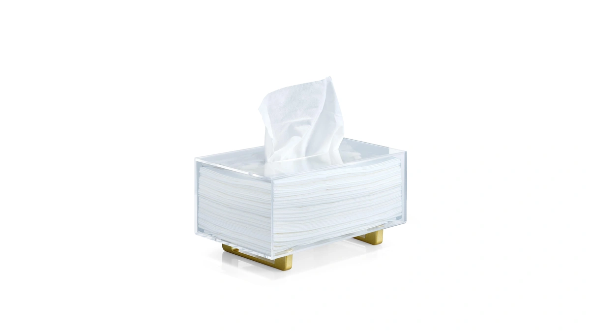 Yoba Thick Acrylic Tissue Holder Rectangular ...