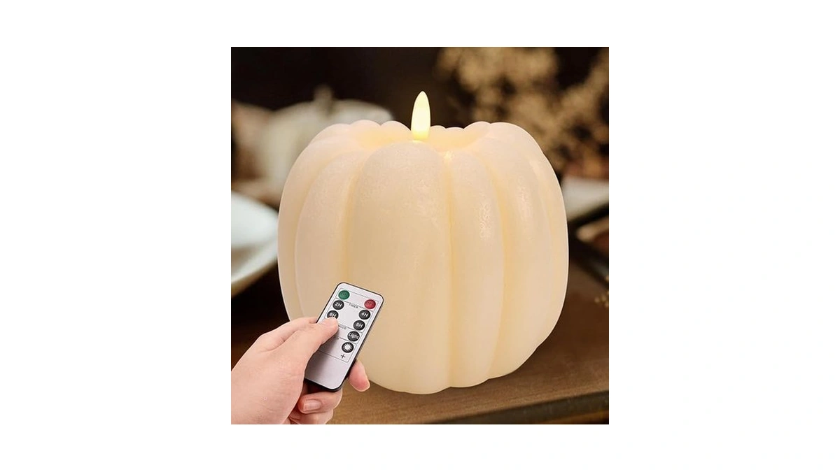 Fall Decorations For Home - Fall Decor - Flickering Flameless