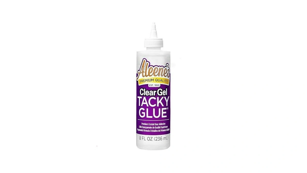 Aleene's Clear Gel Tacky Glue For Crafts, Nontoxic, Applies And
