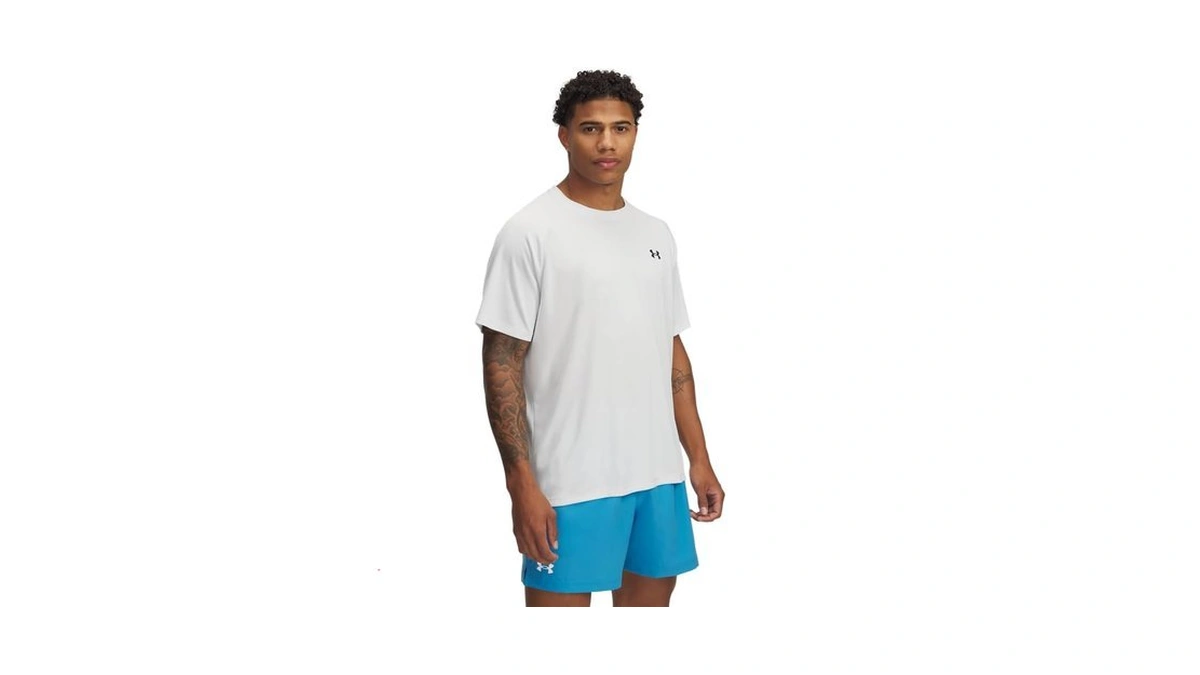 Under Armour Men's Tech Textured Short Sleeve T Shirt, (023)