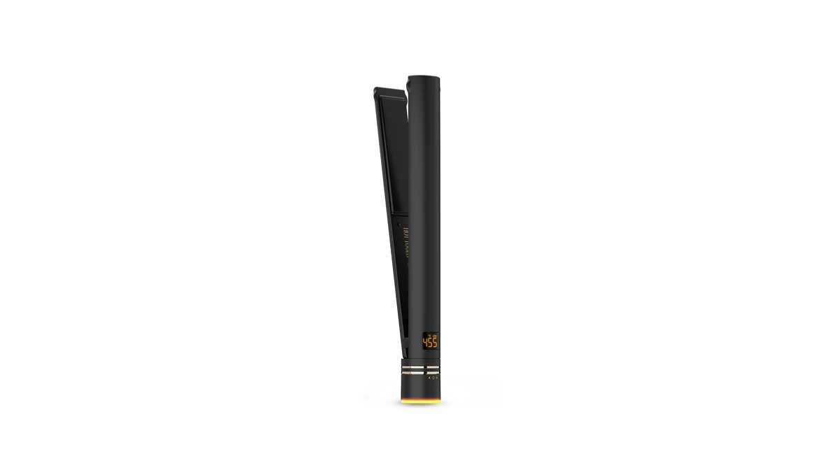 Hot Tools Black Gold Ionic 1 1/4 Inch Flat Iron,