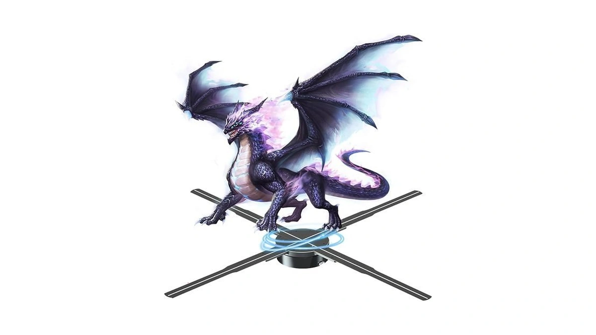 3d Hologram Fan, 20 Inch Hologram Fan Support App/remote/bluetooth/wifi, Holographic